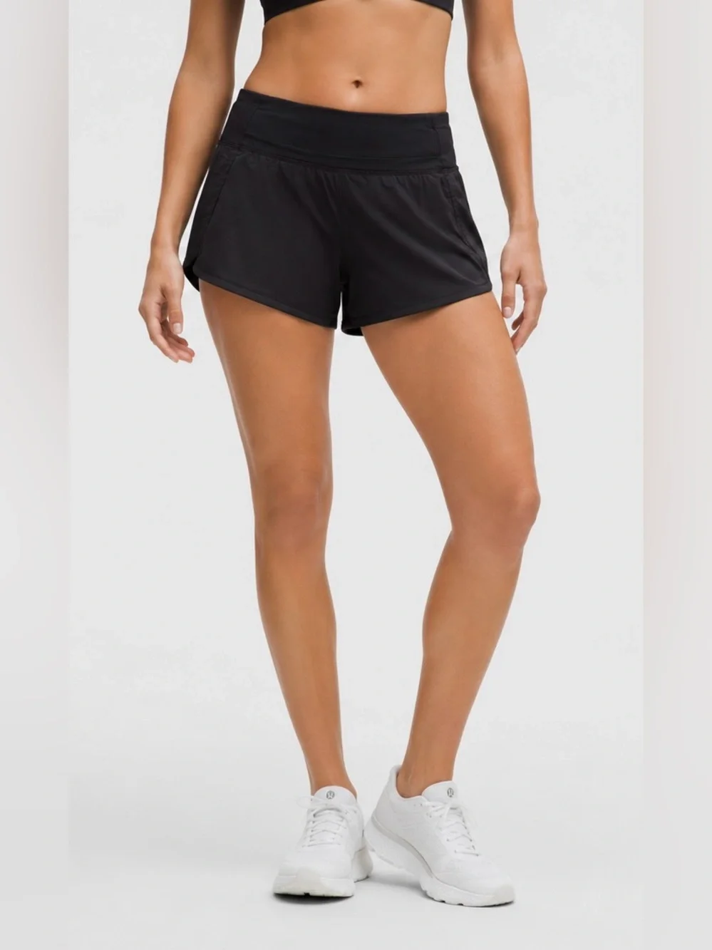 Lululemon Women’s Black Running Shorts – Size 8 (Approx. Medium) 🖤